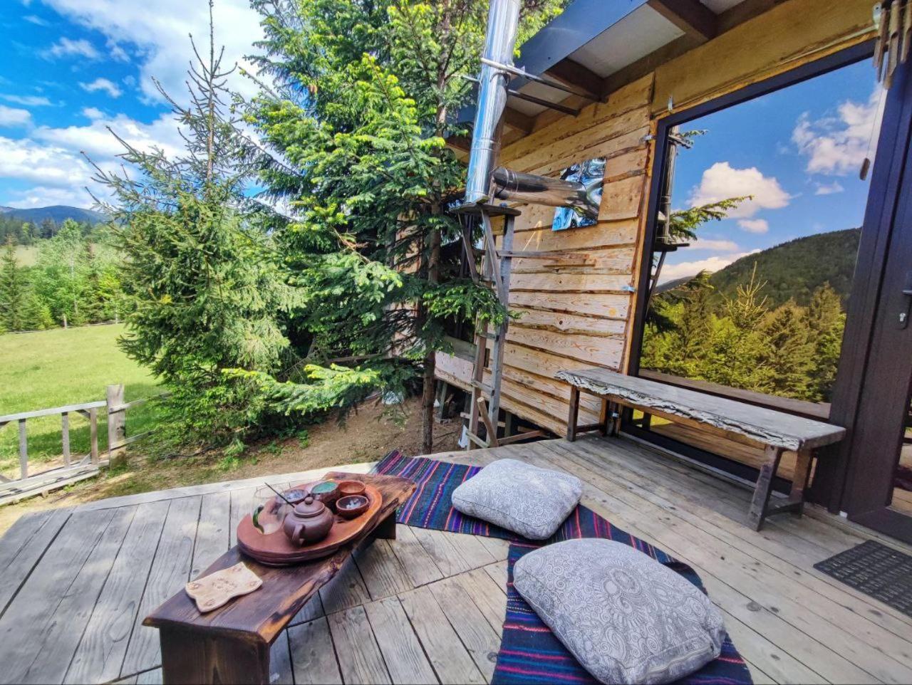 ורחובינה Eco Glamping - Carpathians. Retreat Hub Dzin Space מראה חיצוני תמונה