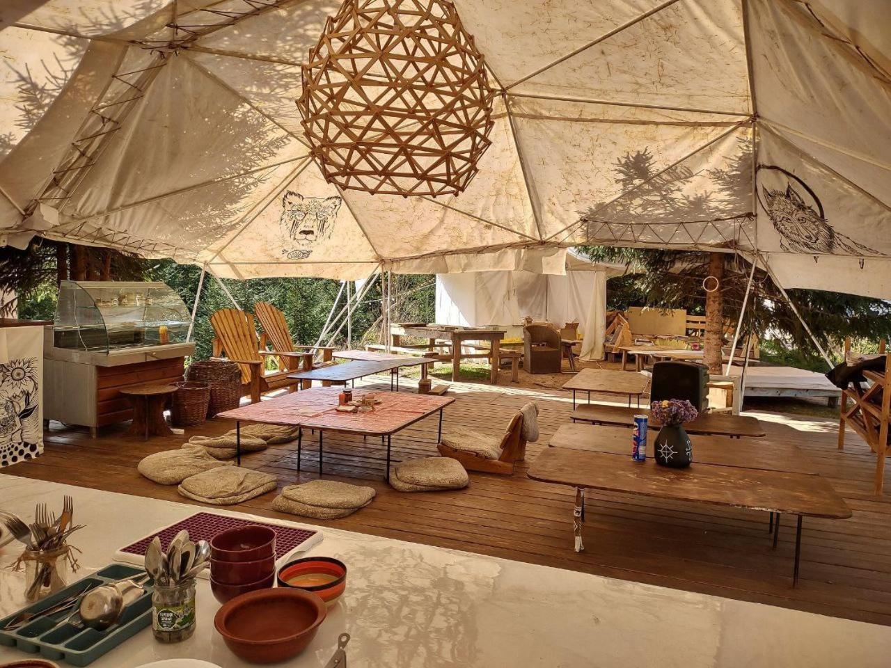 ורחובינה Eco Glamping - Carpathians. Retreat Hub Dzin Space מראה חיצוני תמונה